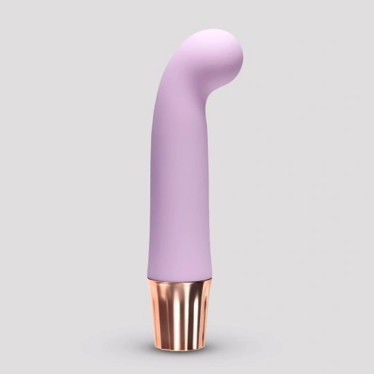 Vibrator Crushious Mellow Gee Mini, 10 Moduri Vibratii, Silicon+ABS, USB, Lila, 13,5 cm, #2, Erotic24.ro
