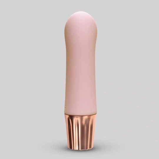 Vibrator Crushious Mellow Angler Mini, 10 Moduri Vibratii, Silicon+ABS, USB, Roz, 11,7 cm, #3, Erotic24.ro