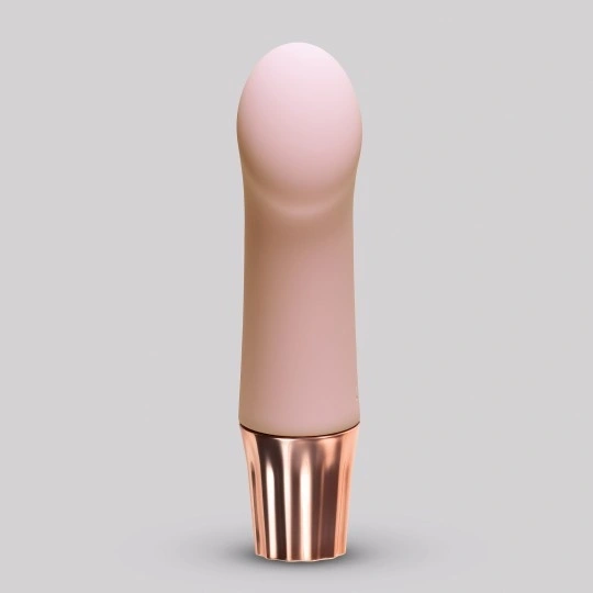 Vibrator Crushious Mellow Angler Mini, 10 Moduri Vibratii, Silicon+ABS, USB, Roz, 11,7 cm, #2, Erotic24.ro