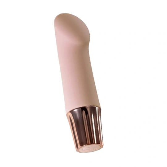 Vibrator Crushious Mellow Angler Mini, 10 Moduri Vibratii, Silicon+ABS, USB, Roz, 11,7 cm, #4, Erotic24.ro