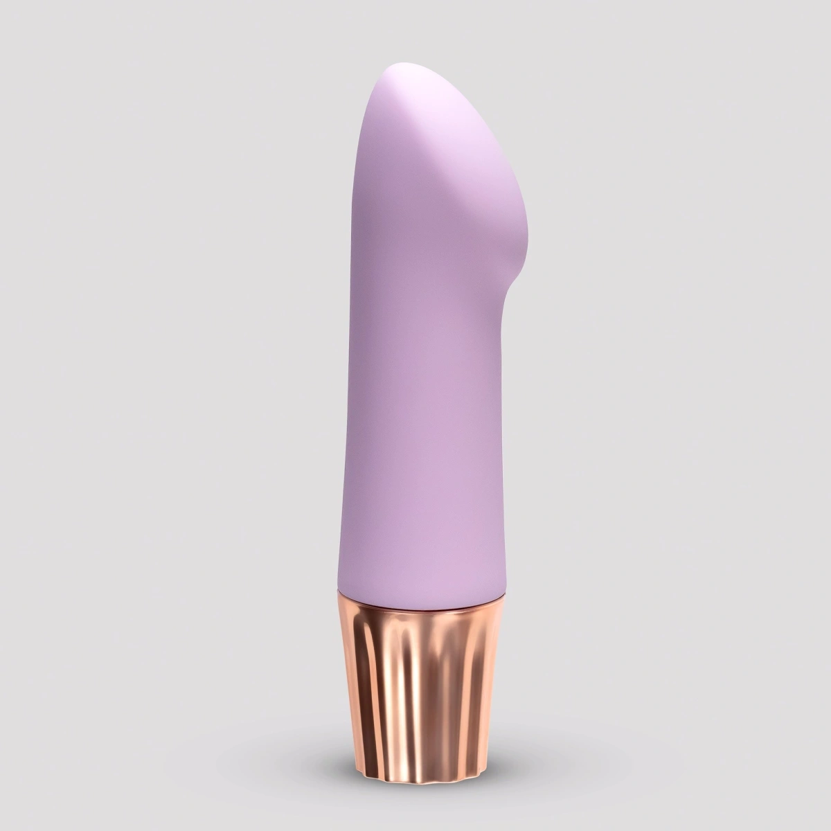 Vibrator Crushious Mellow Angler Mini, 10 Moduri Vibratii, Silicon+ABS, USB, Mov, 11,7 cm, #1, Erotic24.ro