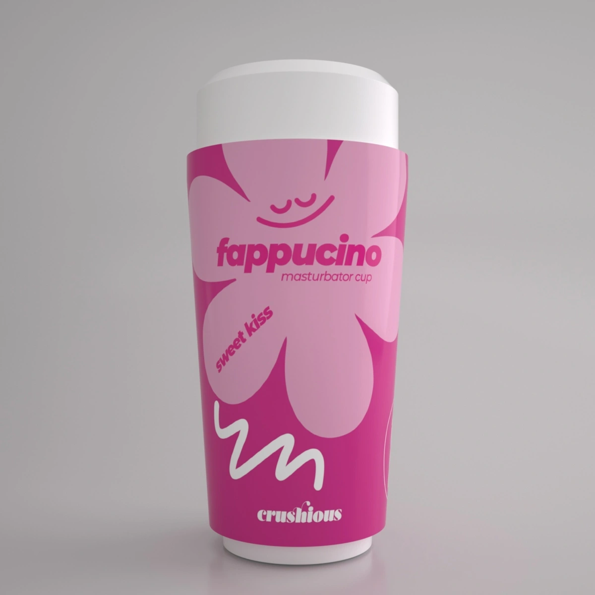 Masturbator Crushious Fappuccino Sweet Kiss Portabil, TPE+ABS, #2, Erotic24.ro