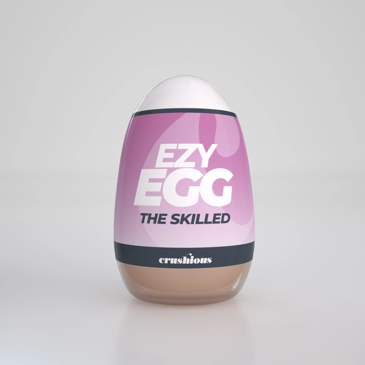 Masturbator Crushious Ezy Egg The Skilled Tip Ou, TPE+ABS, #2, Erotic24.ro