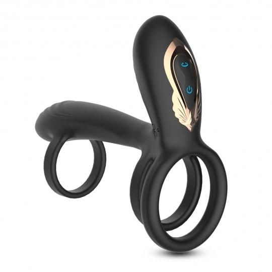 Inel de Penis Crushious Tornado Rotativ cu Telecomanda, 10 Moduri Vibratii, 10 Moduri Rotatie, Silicon+ABS, USB, 12 cm, #1, Erotic24.ro