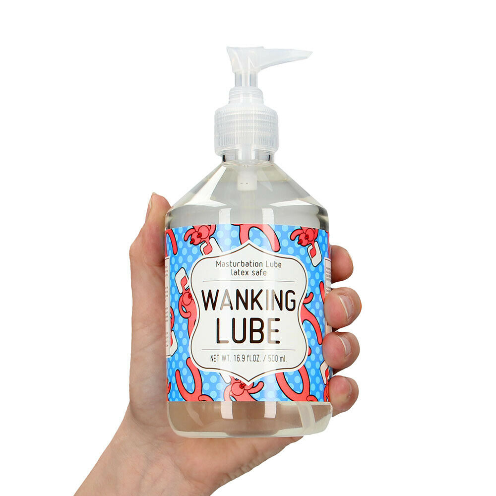 Lubrifiant pe Baza de Apa pentru Masturbare Wanking Lube 500 ml, #2, Erotic24.ro