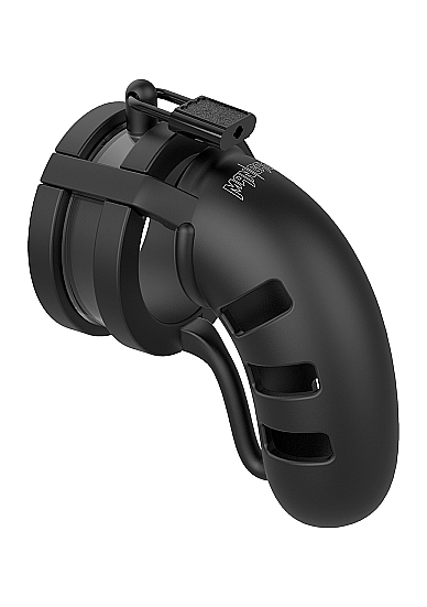 Cusca de Castitate Man Cage, Silicon, Model 19, #2, Erotic24.ro