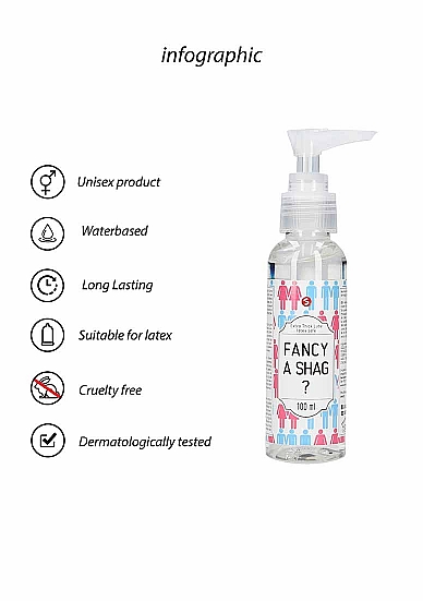 Lubrifiant pe Baza de Apa Extra Thick Fancy A Shag? 100 ml, Nr. 2, Erotic24.ro