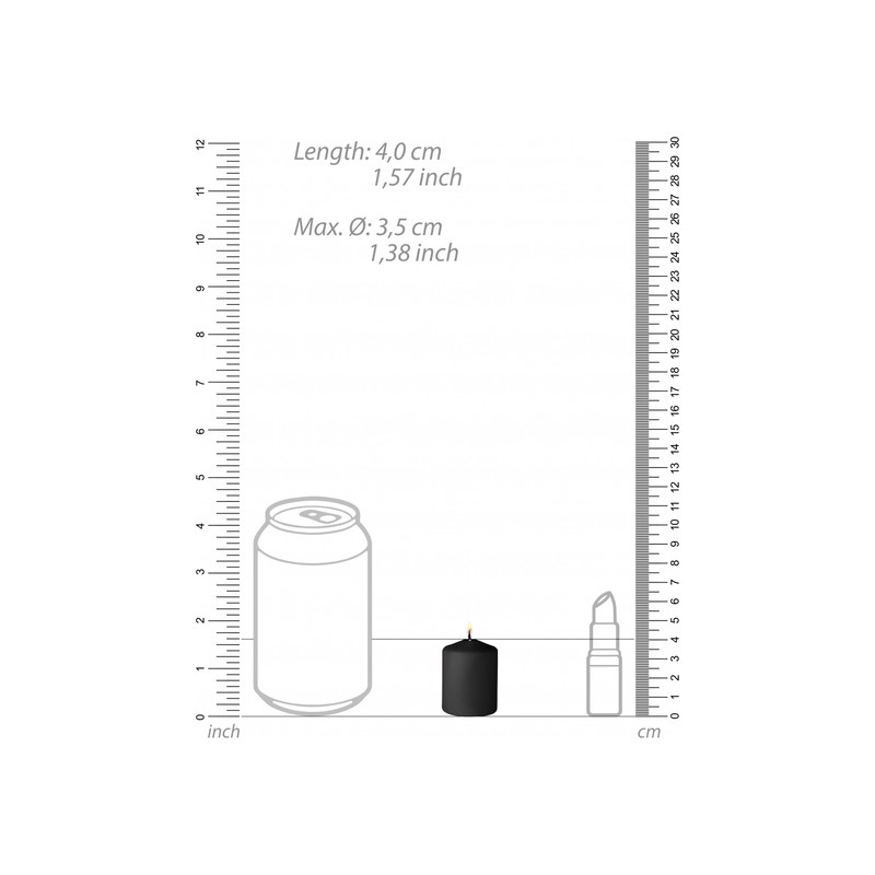 Set 4 Lumanari Tease Candles Aroma Smochine, #2, Erotic24.ro