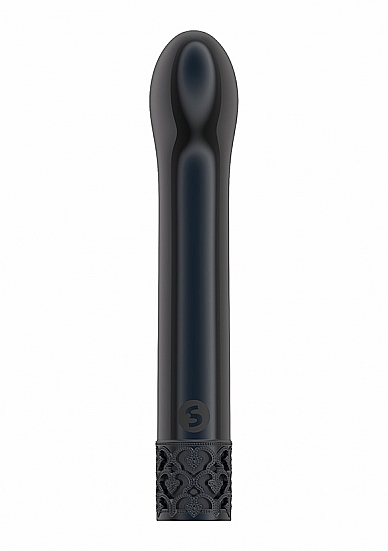 Vibrator Jewel, 10 Moduri Vibratii, ABS, USB, Negru 12 cm, #3, Erotic24.ro