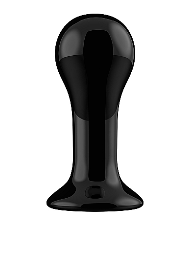 Dop Anal din Sticla Globy, Remote Control, Ventuza Silicon Detasabila, 10 Moduri Vibratii, USB, 11 cm, #2, Erotic24.ro