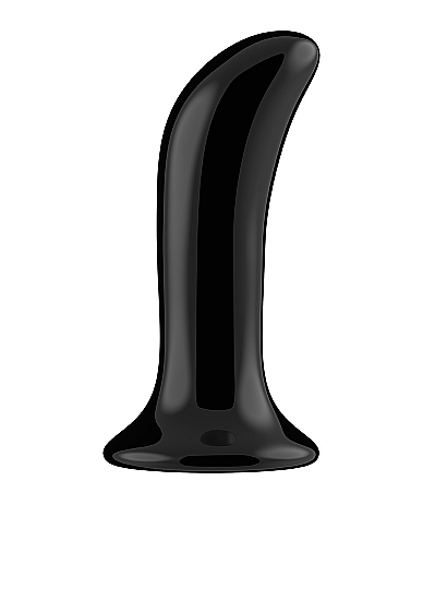 Vibrator din Sticla Prickly, Remote Control, Ventuza Silicon Detasabila, 10 Moduri Vibratii, USB, 11 cm, #2, Erotic24.ro