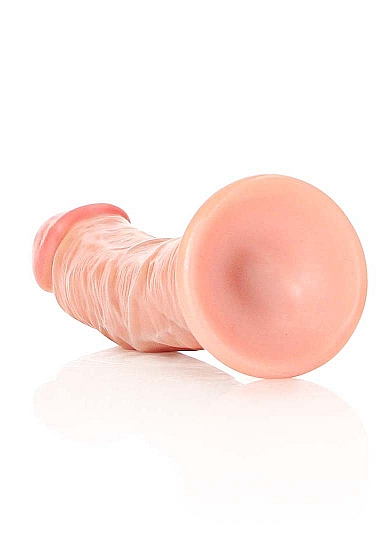 Dildo Realist cu Ventuza, PVC, Natural, 17.5 cm, #4, Erotic24.ro