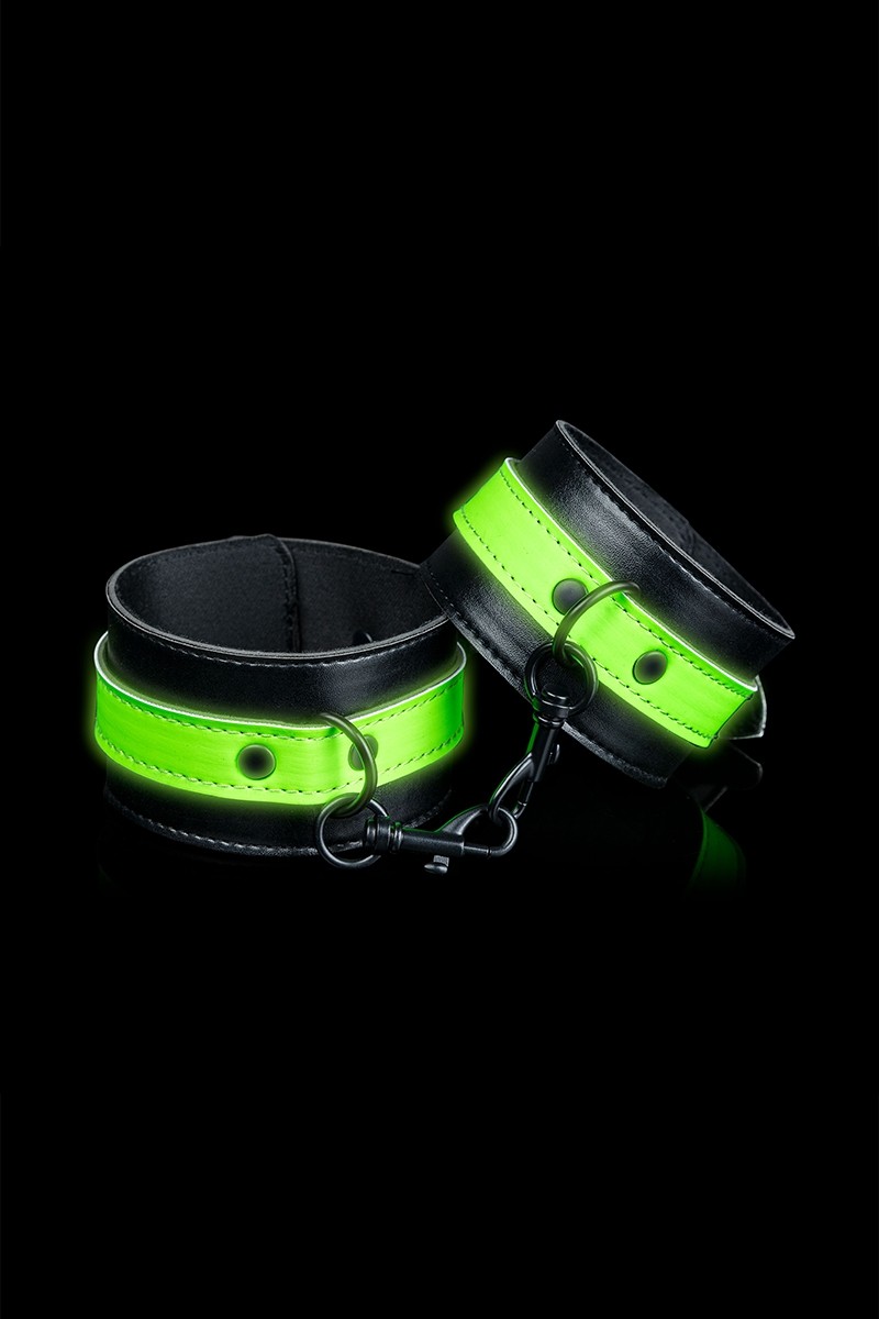 Catuse pentru Glezne Glow in the Dark, Verde Neon/Negru , #3, Erotic24.ro
