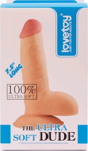 Dildo The Ultra Soft Dude 19 cm, #4, Erotic24.ro