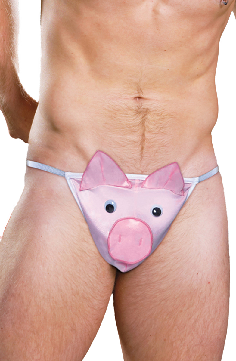 Bikini Amuzanti Porcusor Roz OS, Nr. 2, Erotic24.ro