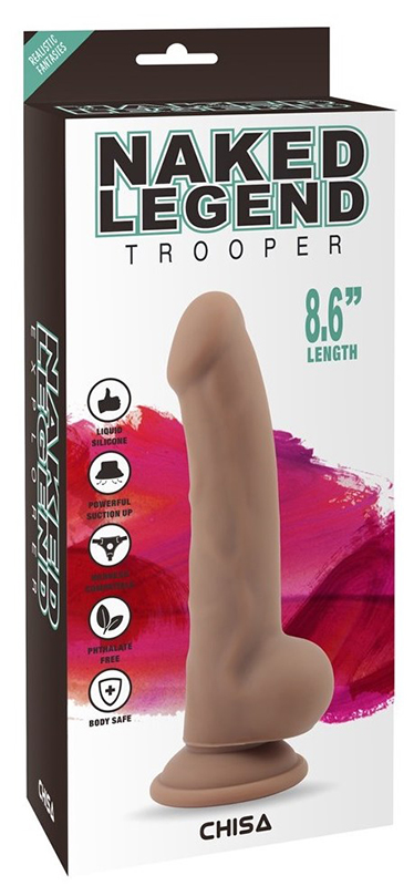Dildo Realist Naked Legend Trooper Maro 22 cm, #2, Erotic24.ro