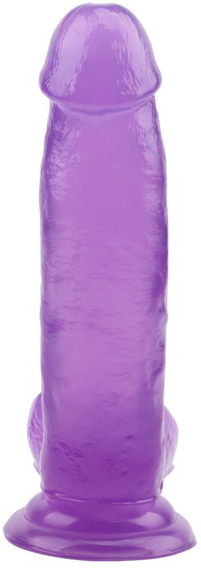 Dildo Realist PVC Mov 17 cm, Nr. 2, Erotic24.ro