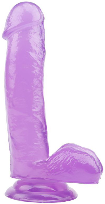 Dildo Realist PVC Mov 17 cm