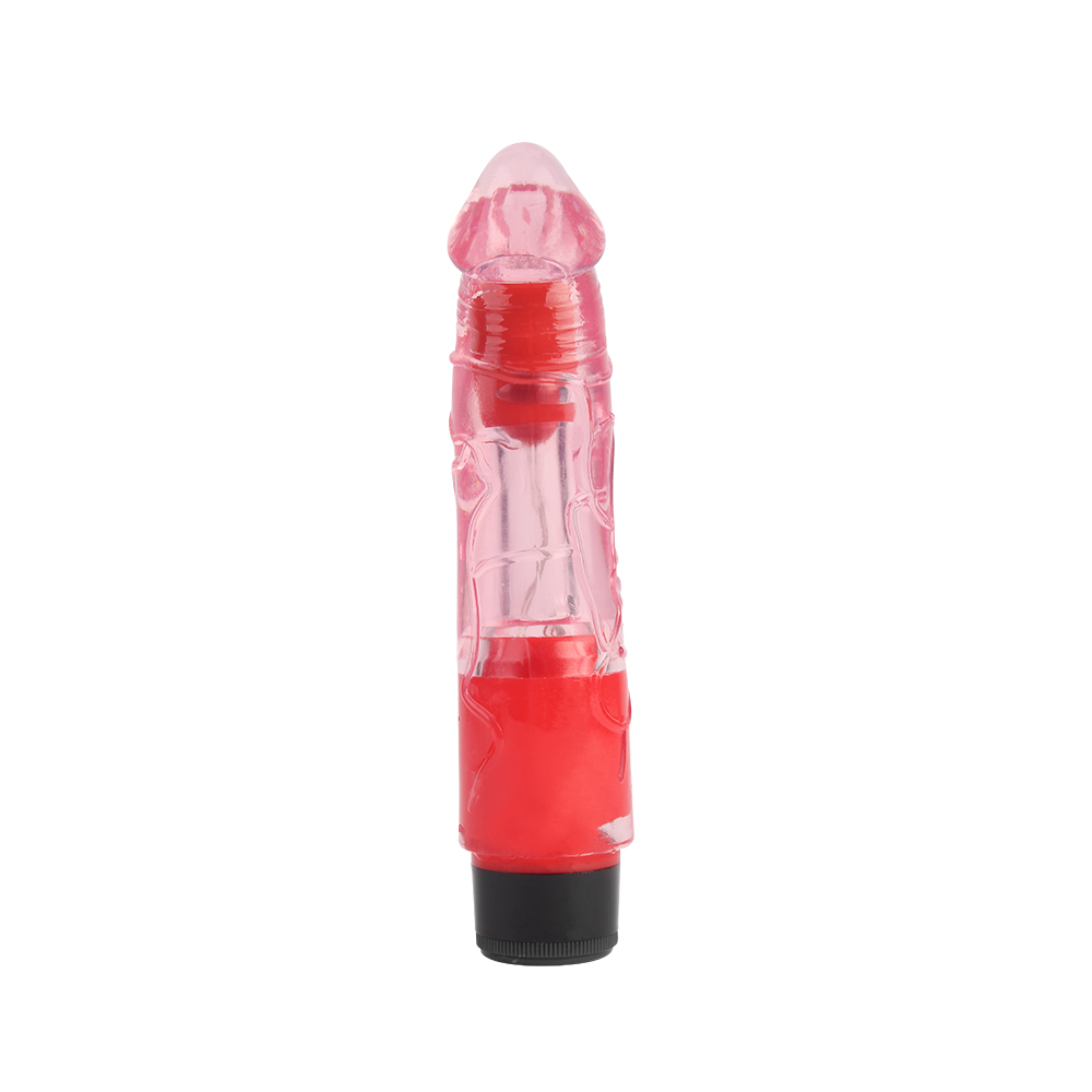 Vibrator Realistic Vibe, Multispeed, TPR, Roz, 20 cm, #2, Erotic24.ro