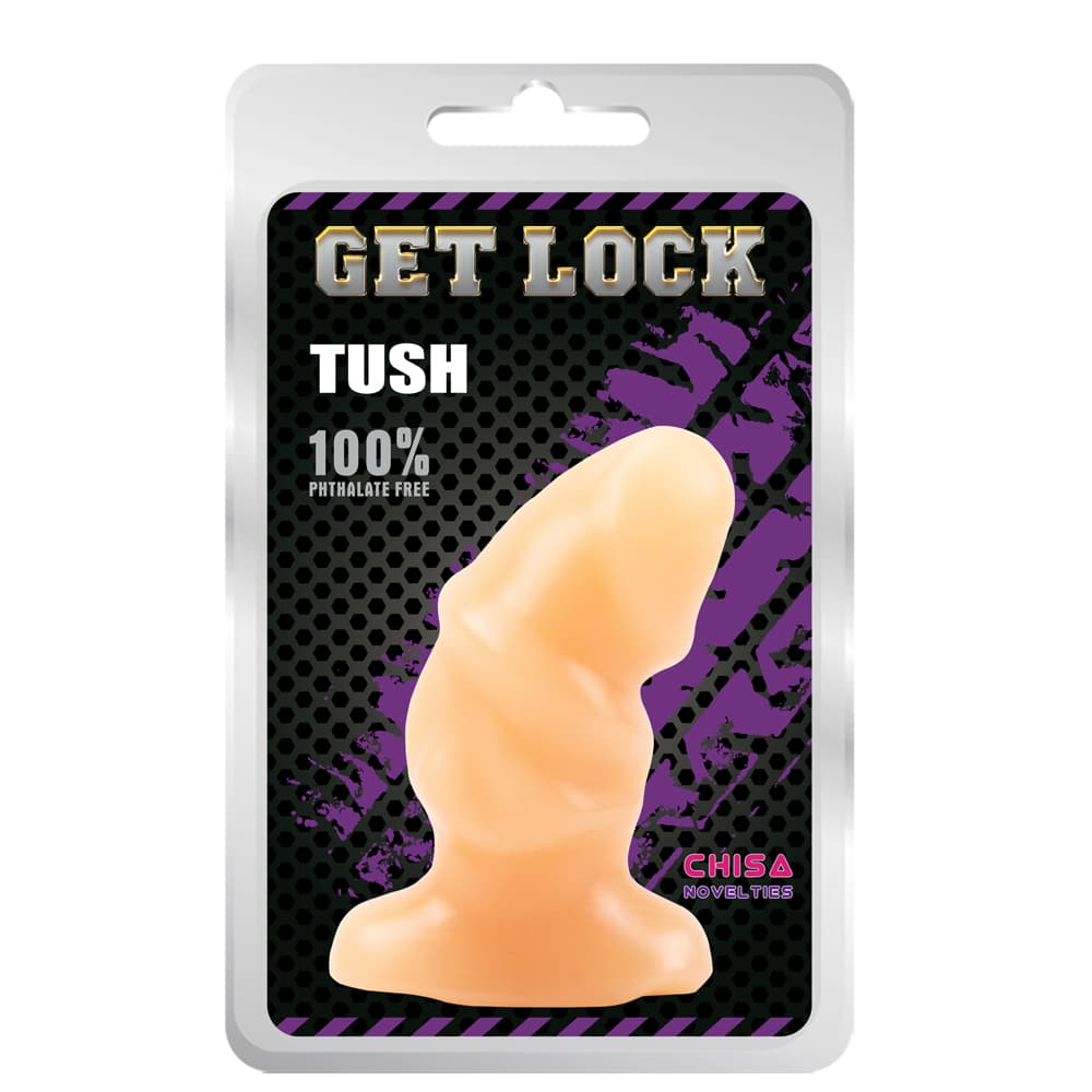 Dop Anal Tush Ultra Soft PVC Natural 12 cm, #2, Erotic24.ro