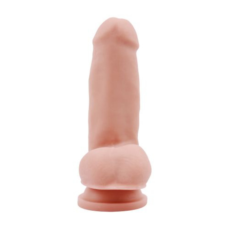 Dildo Realist Bendable Lecher TPE Natural 18.5 cm , #2, Erotic24.ro