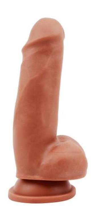 Dildo Realist Bendable Lecher TPE Latin 18.5 cm 