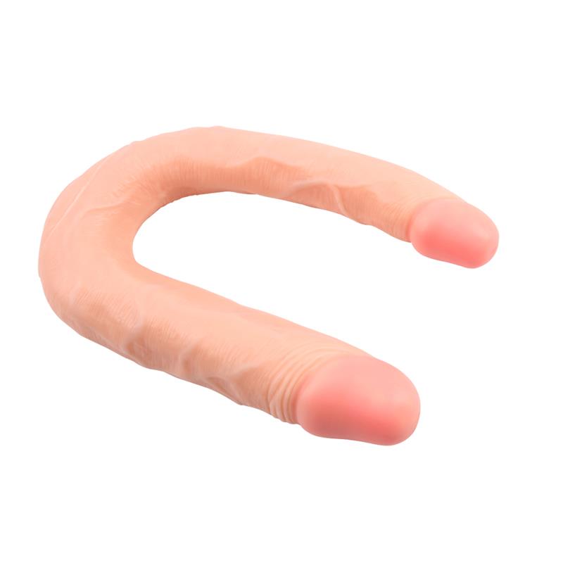 Dildo Dublu Her-Her Overlap Natural 33 cm, #4, Erotic24.ro