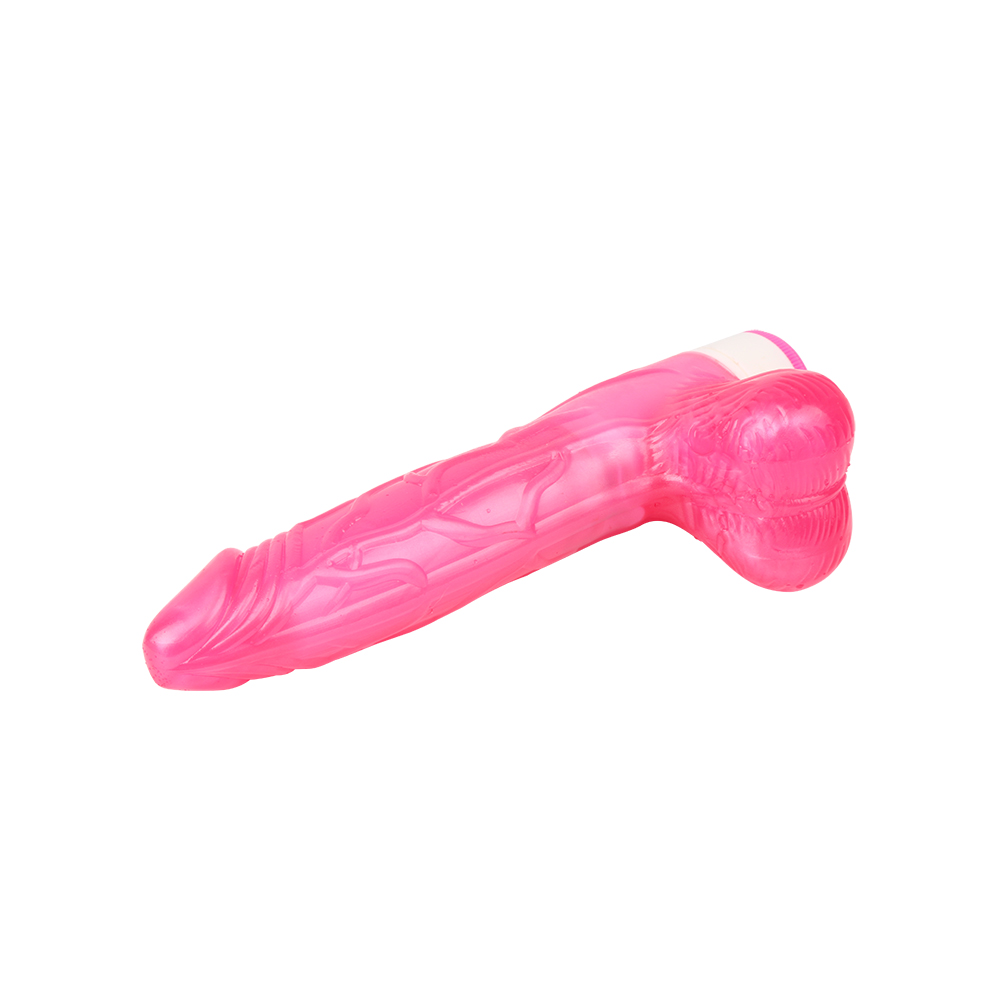 Vibrator Realist Luv Pleaser Multispeed, TPE, Roz, 20 cm, #4, Erotic24.ro