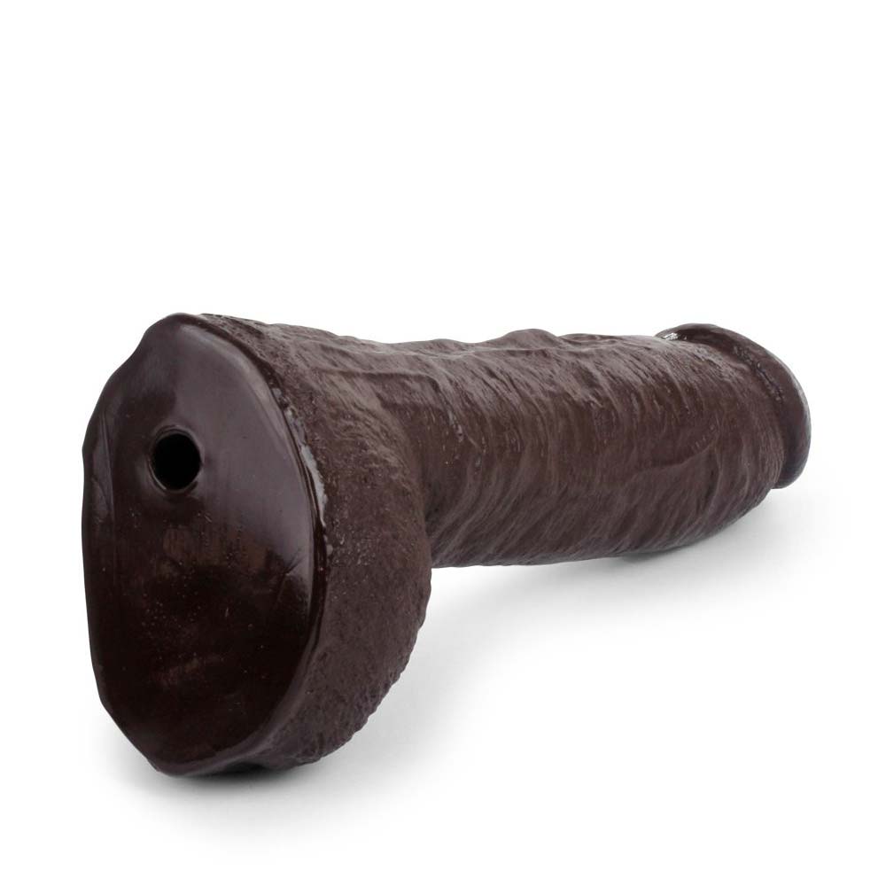 Dildo Atasament UltraSkyn Dual Density VAC-U-LOCK Chocolate 32 cm, #2, Erotic24.ro