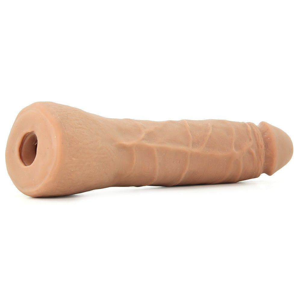 Dildo Atasament UltraSkyn Dual Density VAC-U-LOCK Caramel18 cm, #2, Erotic24.ro