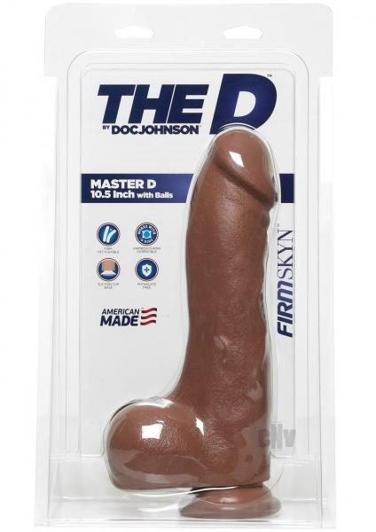 Dildo Realist Master D FirmSkyn Caramel 28 cm, #2, Erotic24.ro