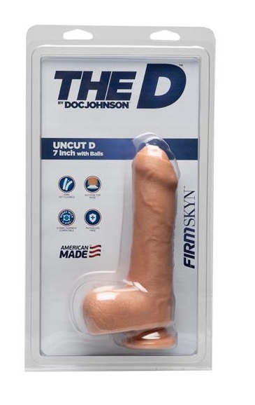 Dildo Realist Uncut FirmSkin Vanilla 19 cm, Nr. 2, Erotic24.ro