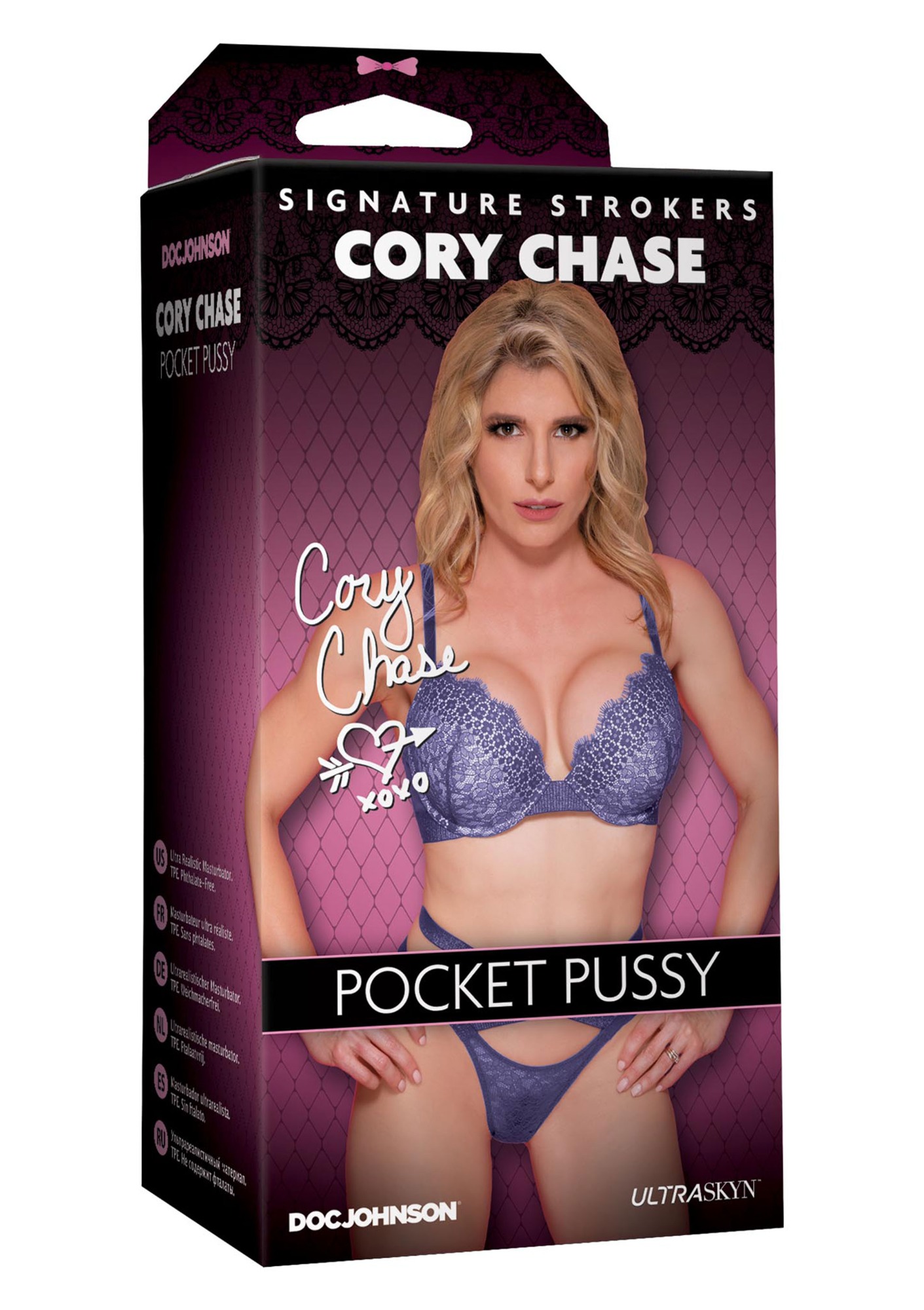 Masturbator Pocket Pussy Cory Chase Ultraskyn Natural, Nr. 2, Erotic24.ro