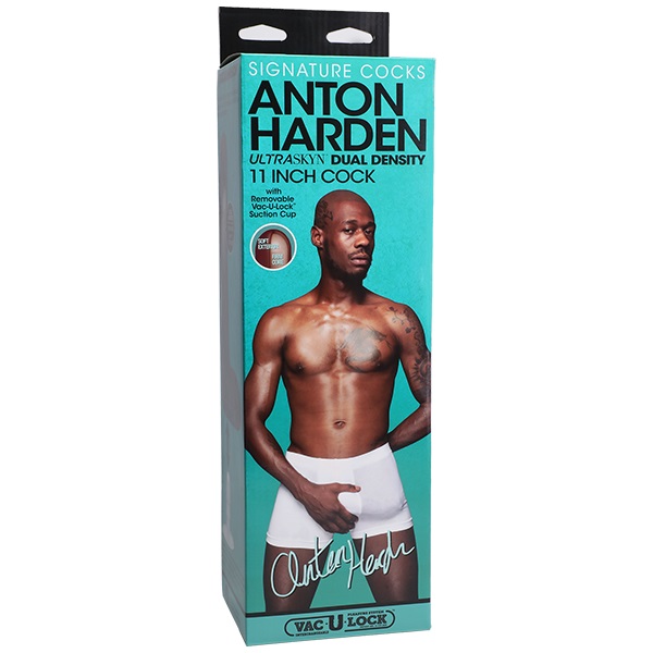 Dildo Realist Anton Harden Dual Density Ultraskyn Maro 29 cm, Nr. 4, Erotic24.ro