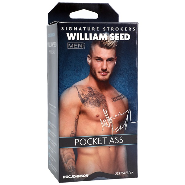 Masturbator Pocket Ass William Seed, Ultraskyn, Natural, 15.2 cm, #3, Erotic24.ro