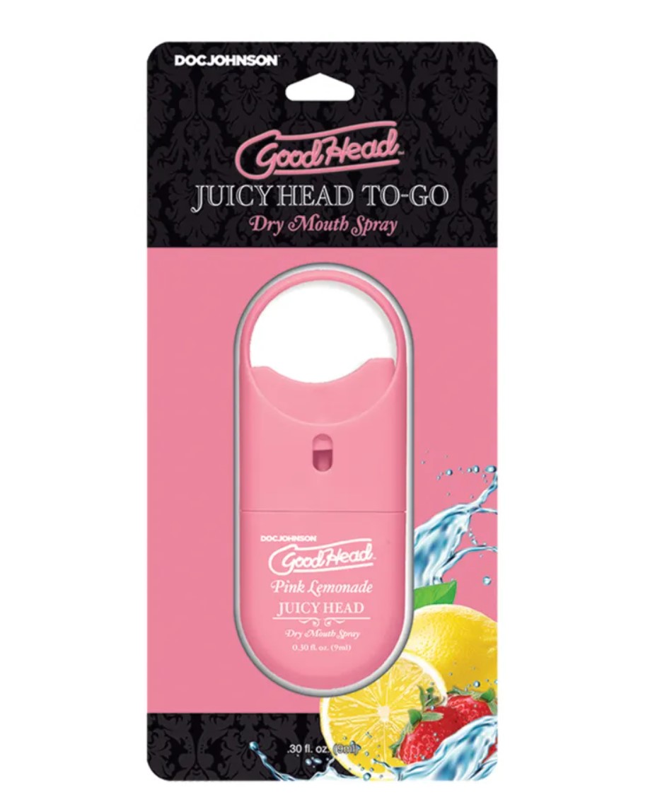 Spray Sex Oral Juicy Head, Aroma Limonada Roz, 9 ml, Nr. 2, Erotic24.ro