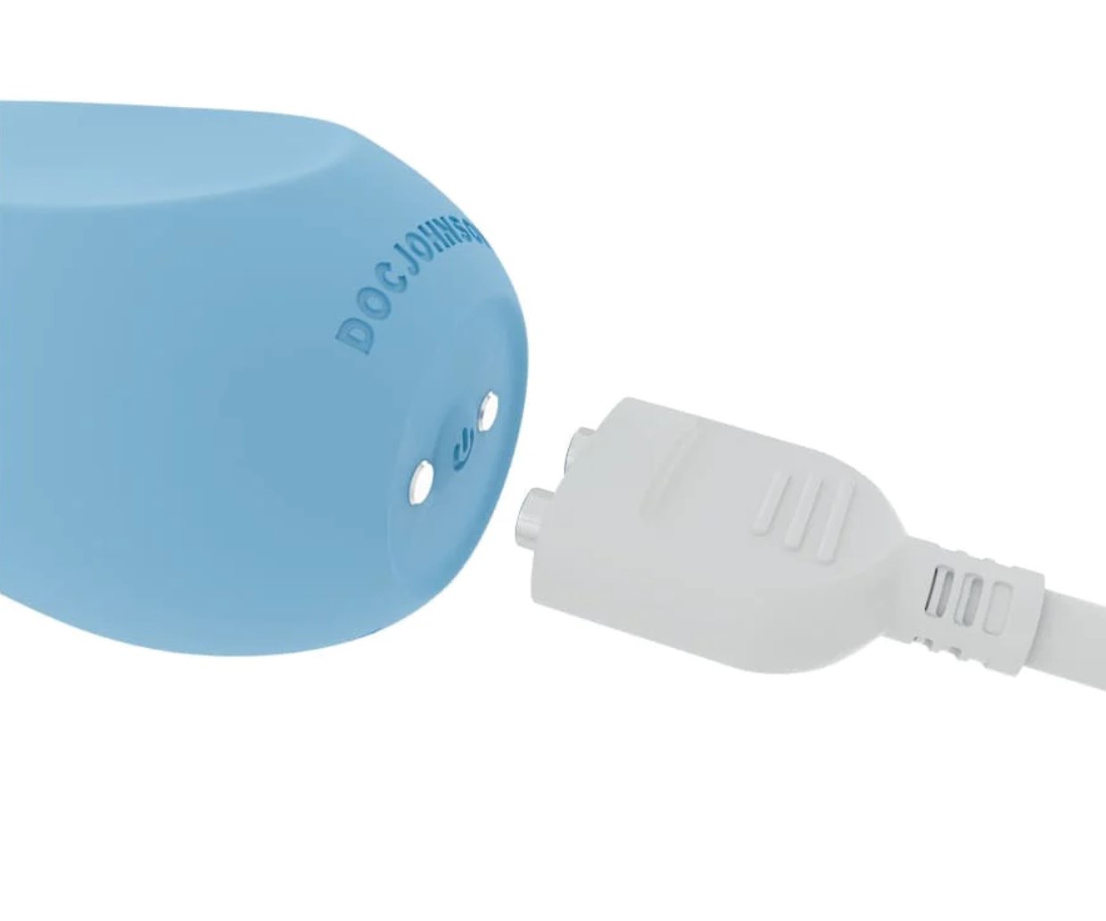 Vibrator Masaj Euphoria, 10 Moduri Vibratii, Silicon, USB, Albastru Deschis, 17.1 cm, Nr. 2, Erotic24.ro