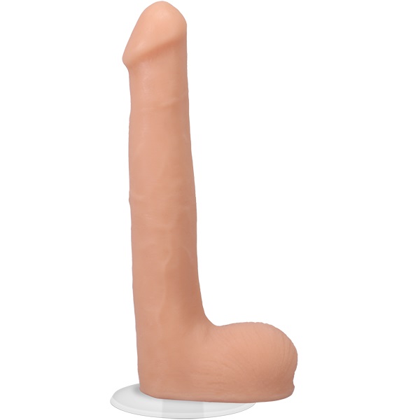 Dildo Realist Oliver Flynn, Ultraskyn, Dual Density, Vac-U-Lock, Natural , 25.4 cm, Nr. 2, Erotic24.ro