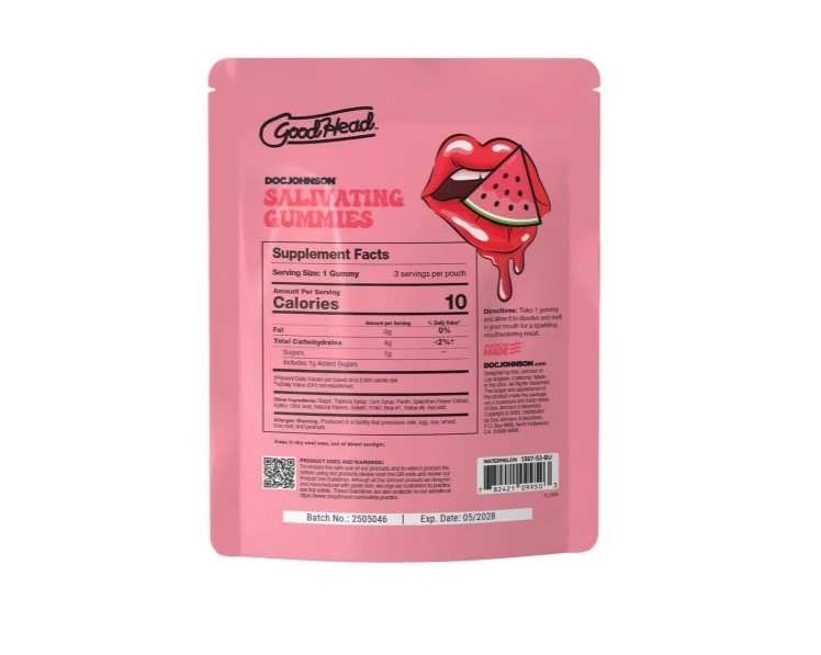 Jucarii Sexuale, Jeleuri pentru Salivatie, Aroma Pepene Verde, Erotic24.ro