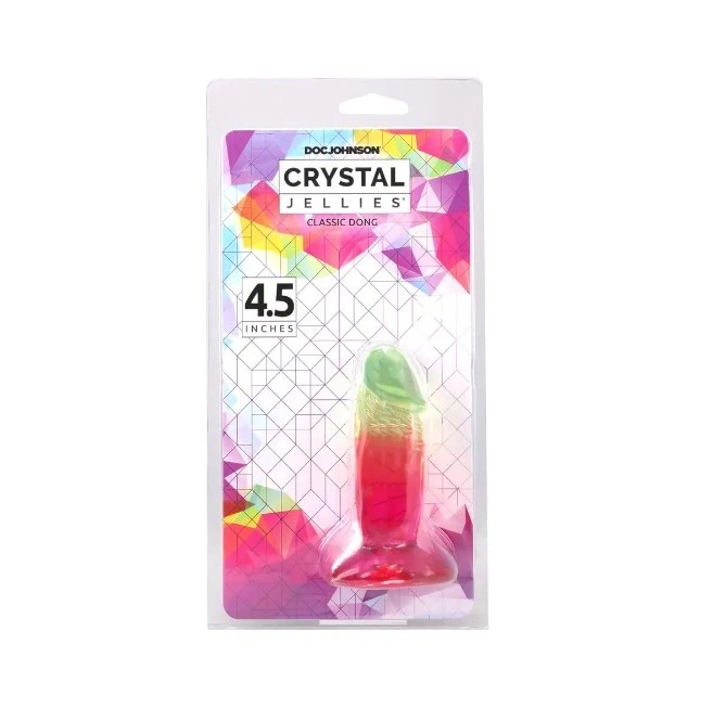 Dildo Realist cu Ventuza, PVC, Rainbow, 12.1 cm, Nr. 4, Erotic24.ro