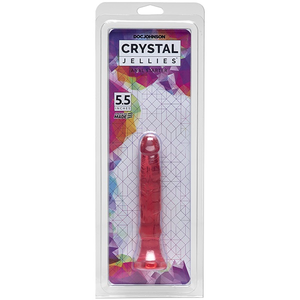 Dildo Anal Starter Crystal Jellies Roz, #2, Erotic24.ro