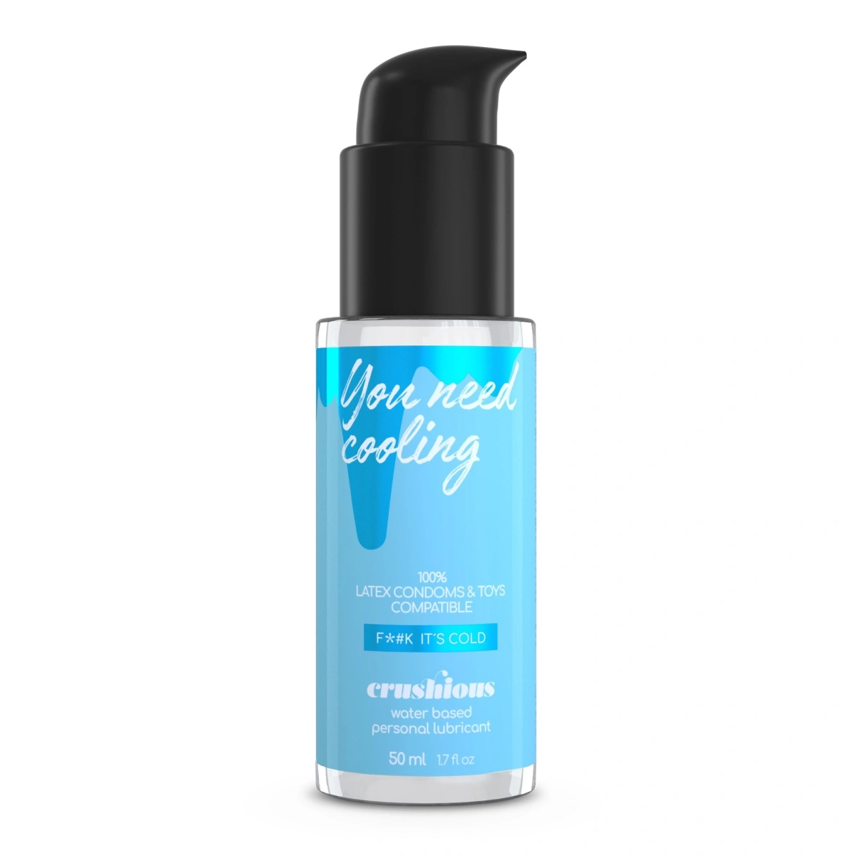 Lubrifiant Crushious Efect Racoritor pe Baza de Apa, 50 ml, #1, Erotic24.ro