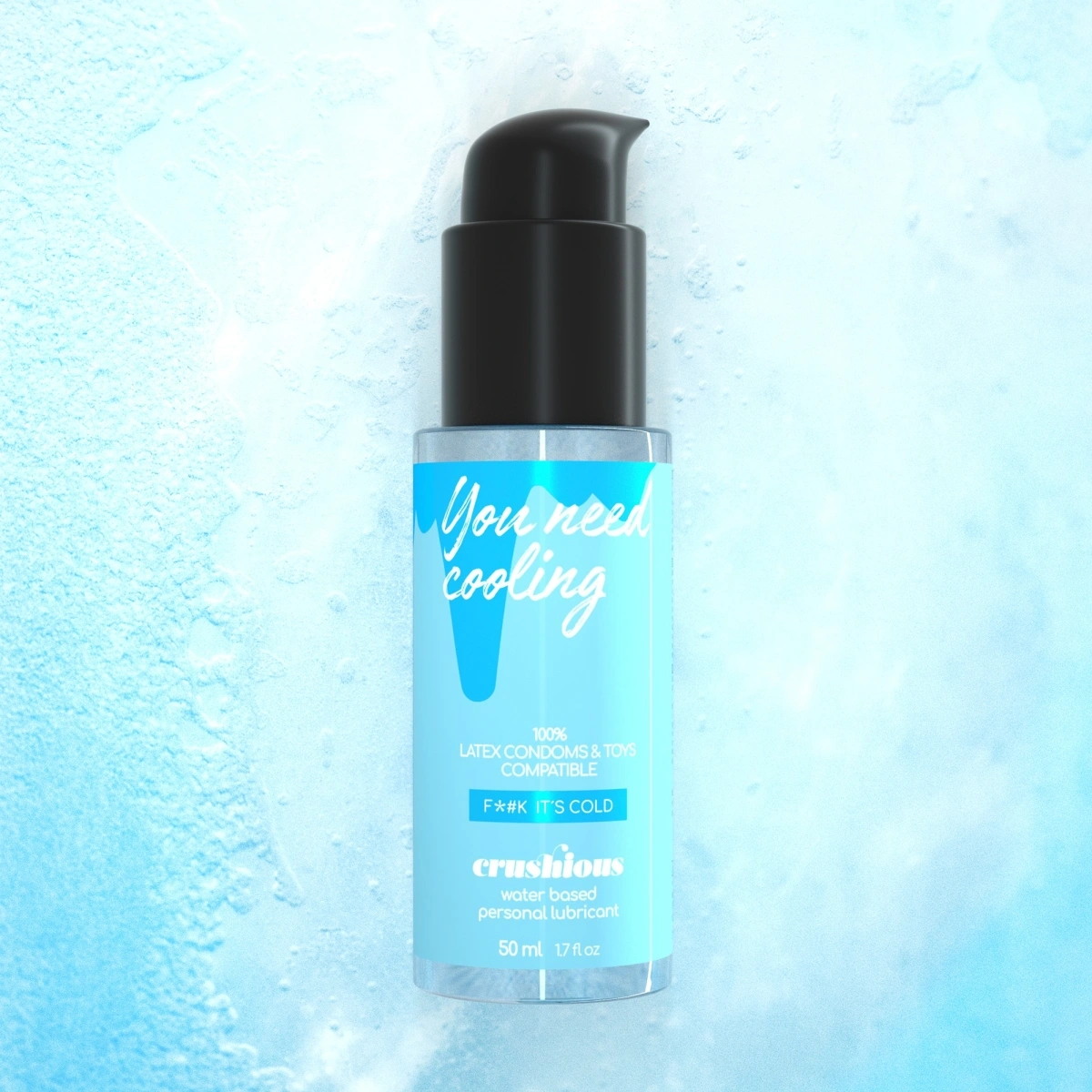 Lubrifiant Crushious Efect Racoritor pe Baza de Apa, 50 ml, #3, Erotic24.ro