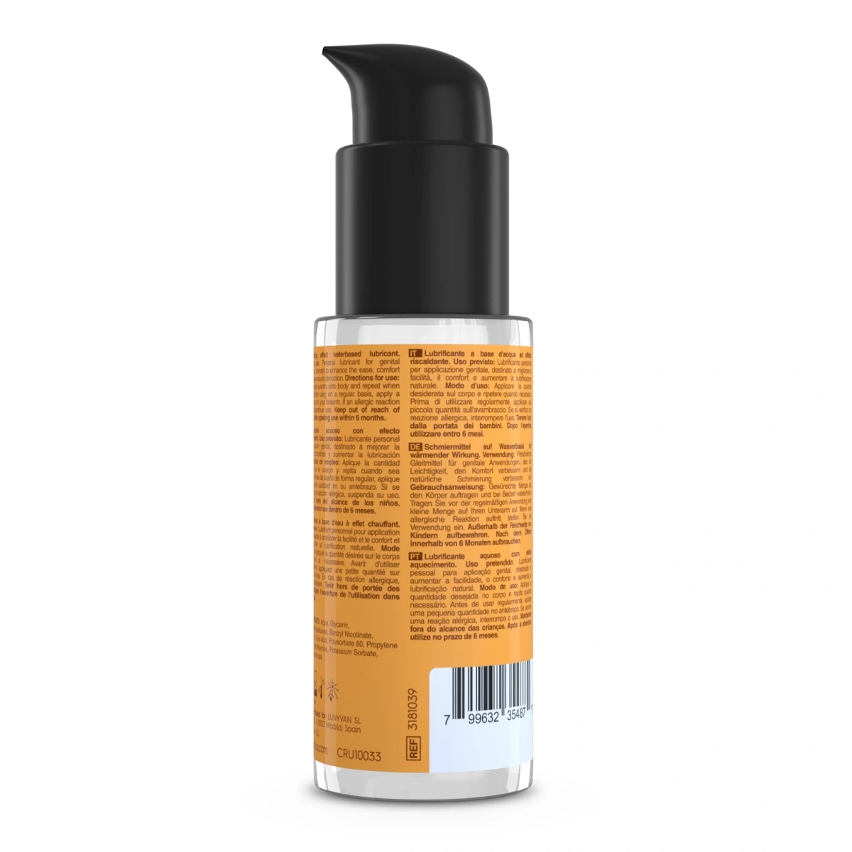 Lubrifiant Crushious Efect de Incalzire pe Baza de Apa, 50 ml, #2, Erotic24.ro