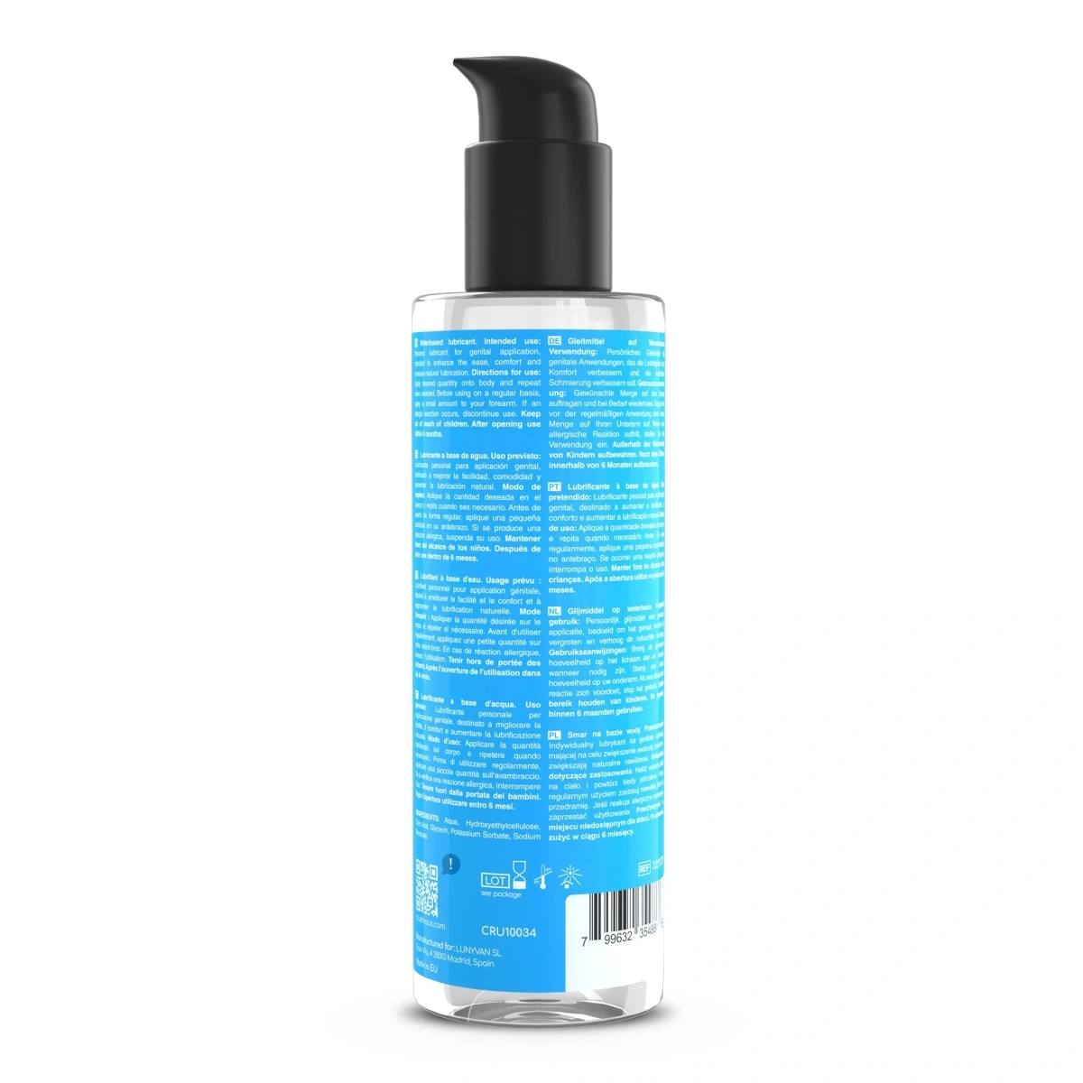 Lubrifiant Crushious pe Baza de Apa, 250 ml, #2, Erotic24.ro