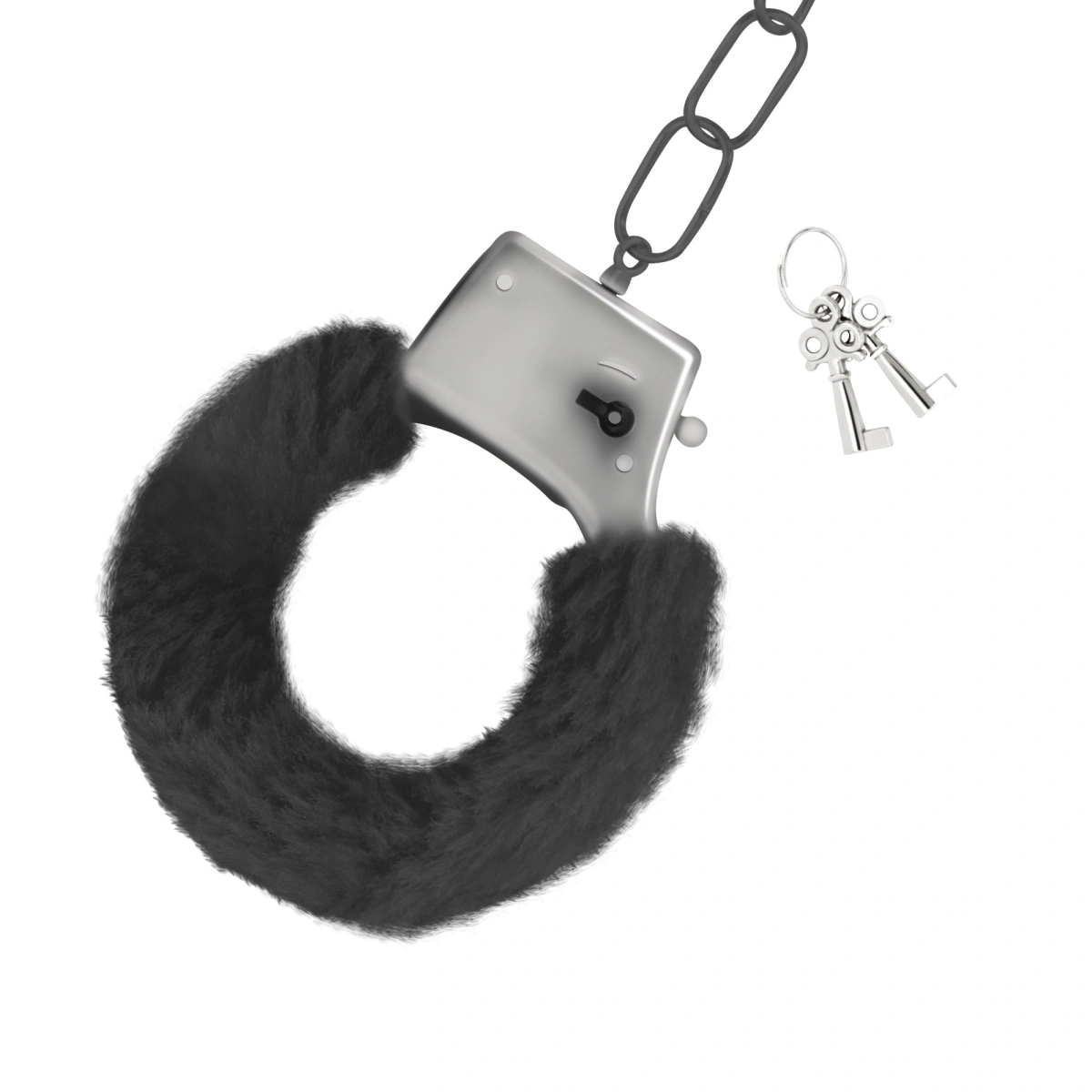 Catuse cu Plus Love Cuffs pentru Maini, Negru, #3, Erotic24.ro