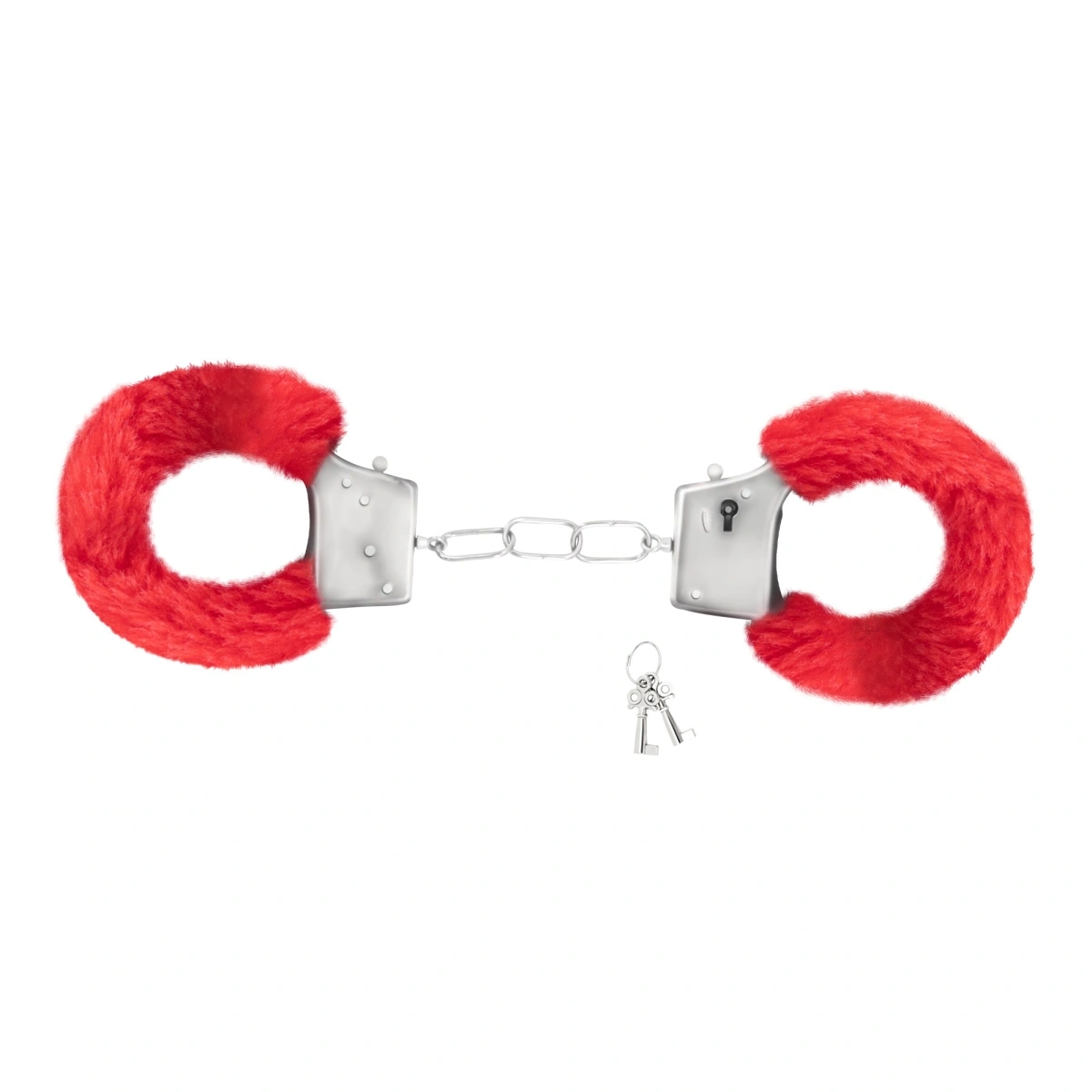 Catuse cu Plus Love Cuffs pentru Maini, Rosu, #2, Erotic24.ro