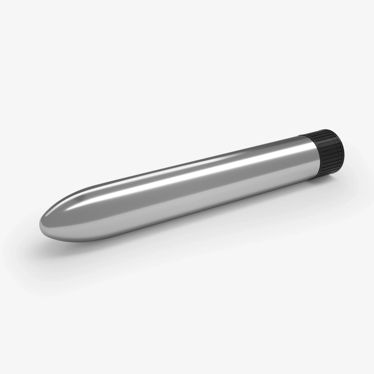 Vibrator Crushious Multispeed Classiv Vibe, Argintiu, 17.5 cm, Nr. 2, Erotic24.ro