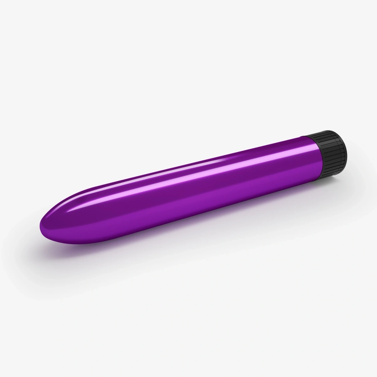 Vibrator Crushious Multispeed Classiv Vibe, Mov, 17.5 cm, Nr. 2, Erotic24.ro