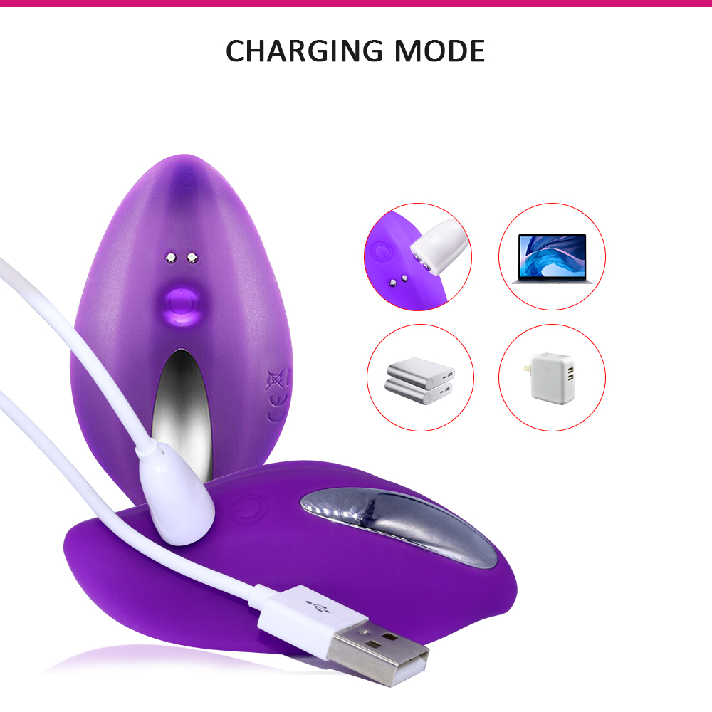 Vibrator Panty Vera Remote Control 12 Moduri Vibratii Silicon USB Mov Mokko Toys, #5, Erotic24.ro